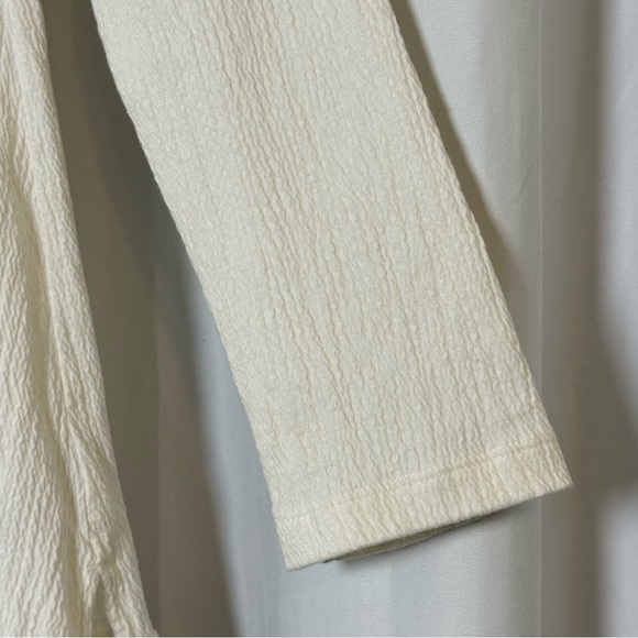 Soft Surroundings Embroidered Tunic Top White Red Pink Size Medium Boho - Picture 6 of 11